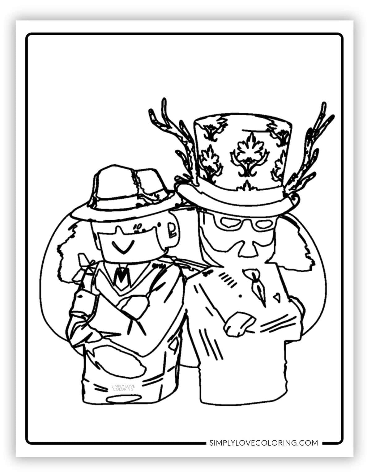 34 Roblox Coloring Pages (Free PDF Printables) - Simply Love Coloring