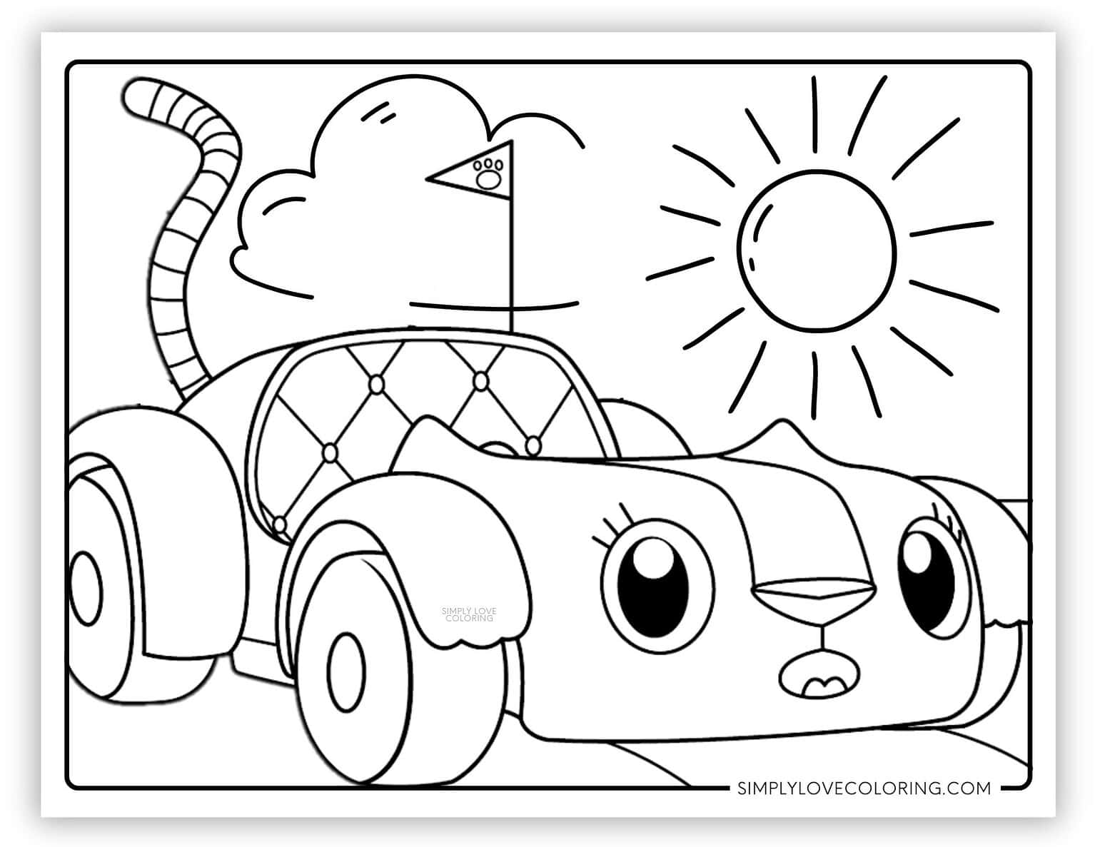 Gabby's Dollhouse Coloring Pages (Free PDF Printables) - Simply Love ...