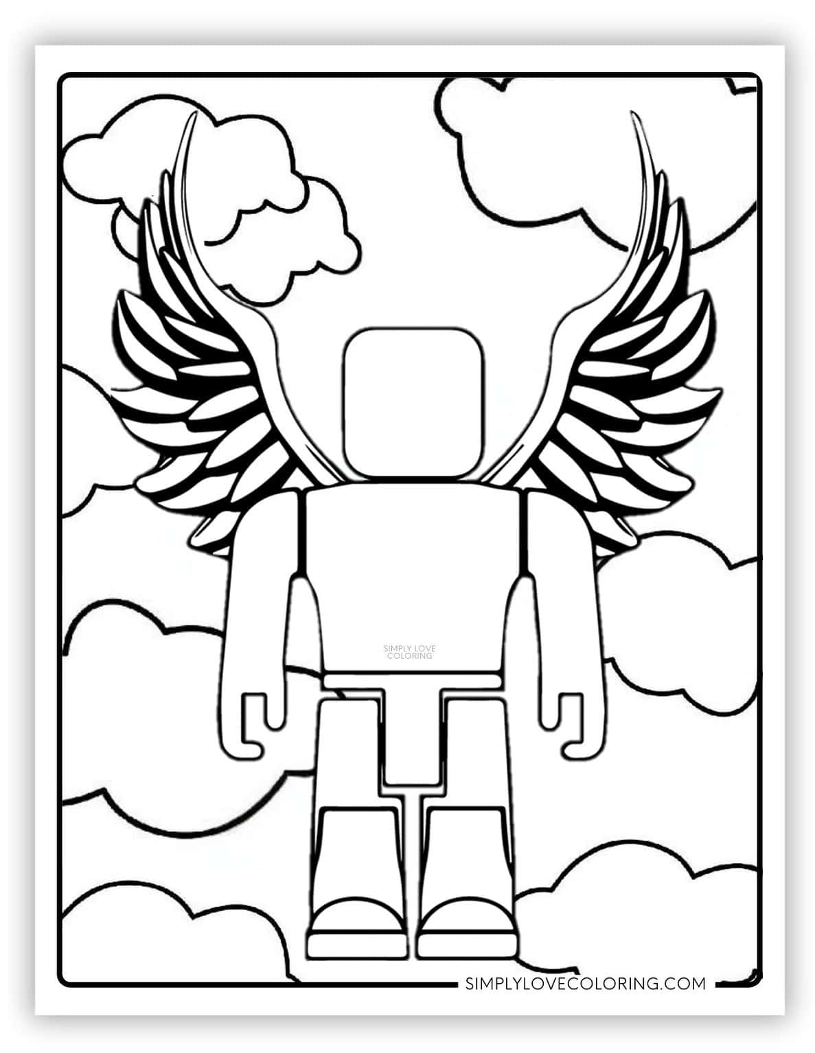 34 Roblox Coloring Pages (Free PDF Printables) - Simply Love Coloring