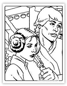 38 Stars Wars Coloring Pages (Free PDF Printables) - Simply Love Coloring