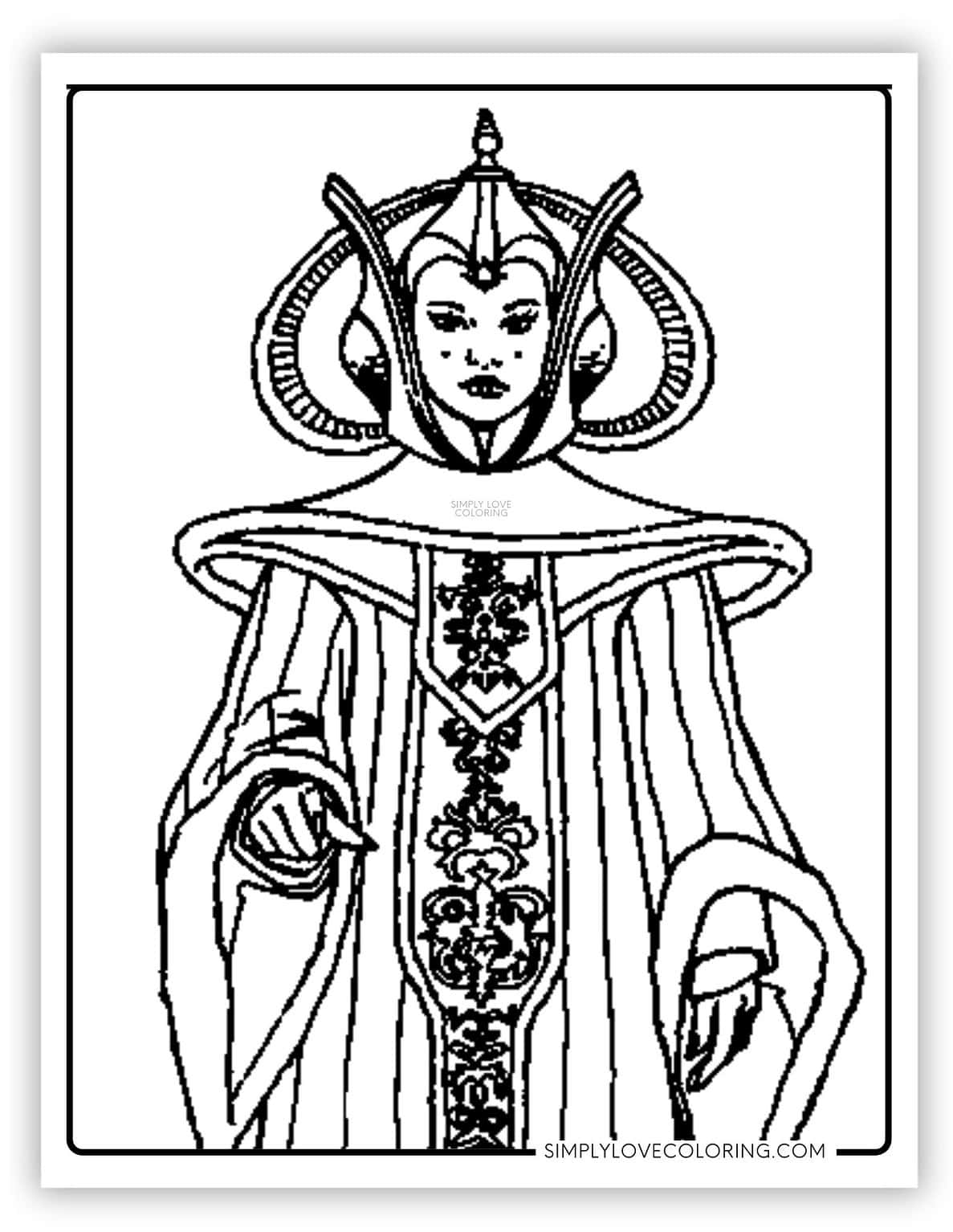 38 Stars Wars Coloring Pages (Free PDF Printables) - Simply Love Coloring