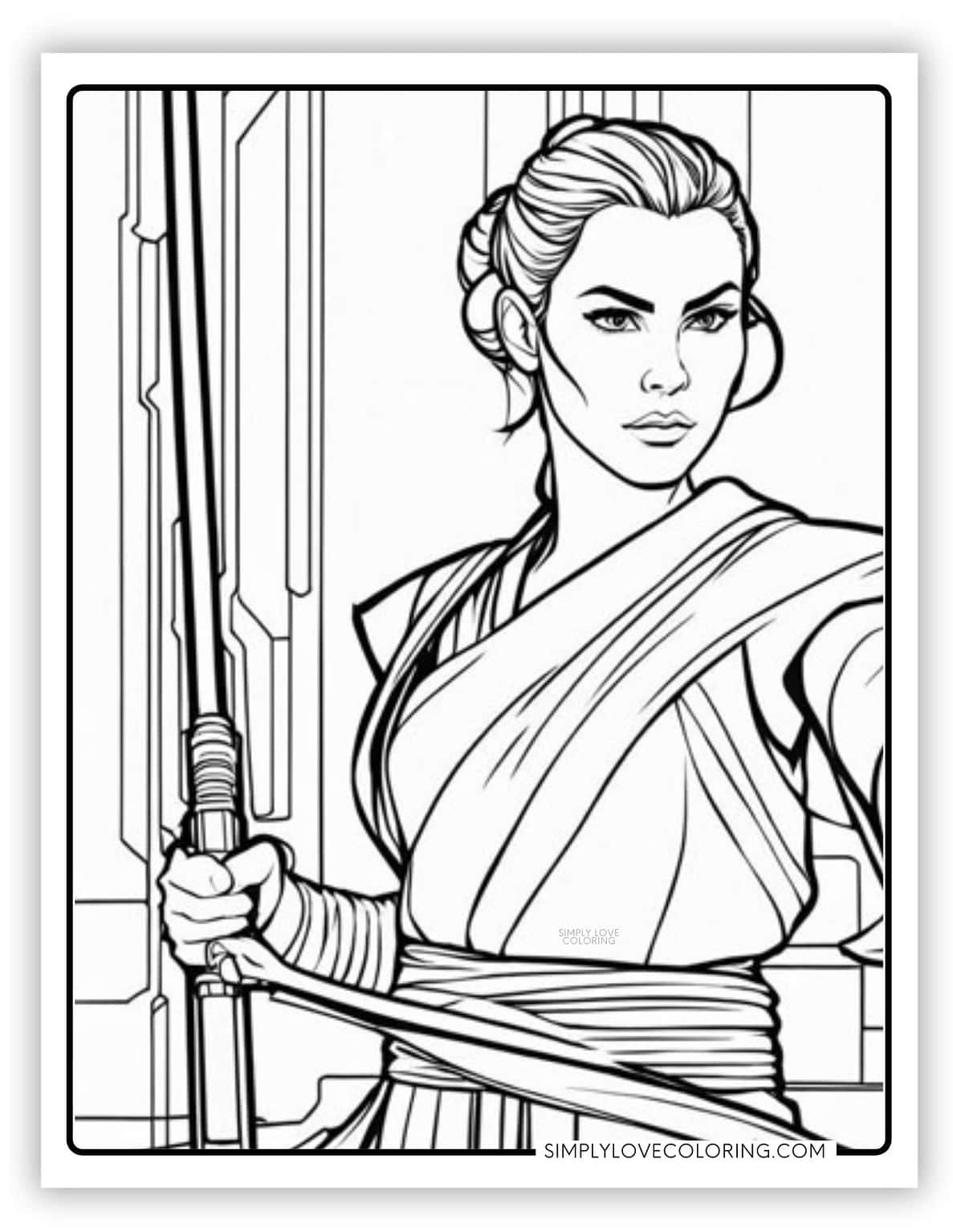 38 Stars Wars Coloring Pages (Free PDF Printables) - Simply Love Coloring