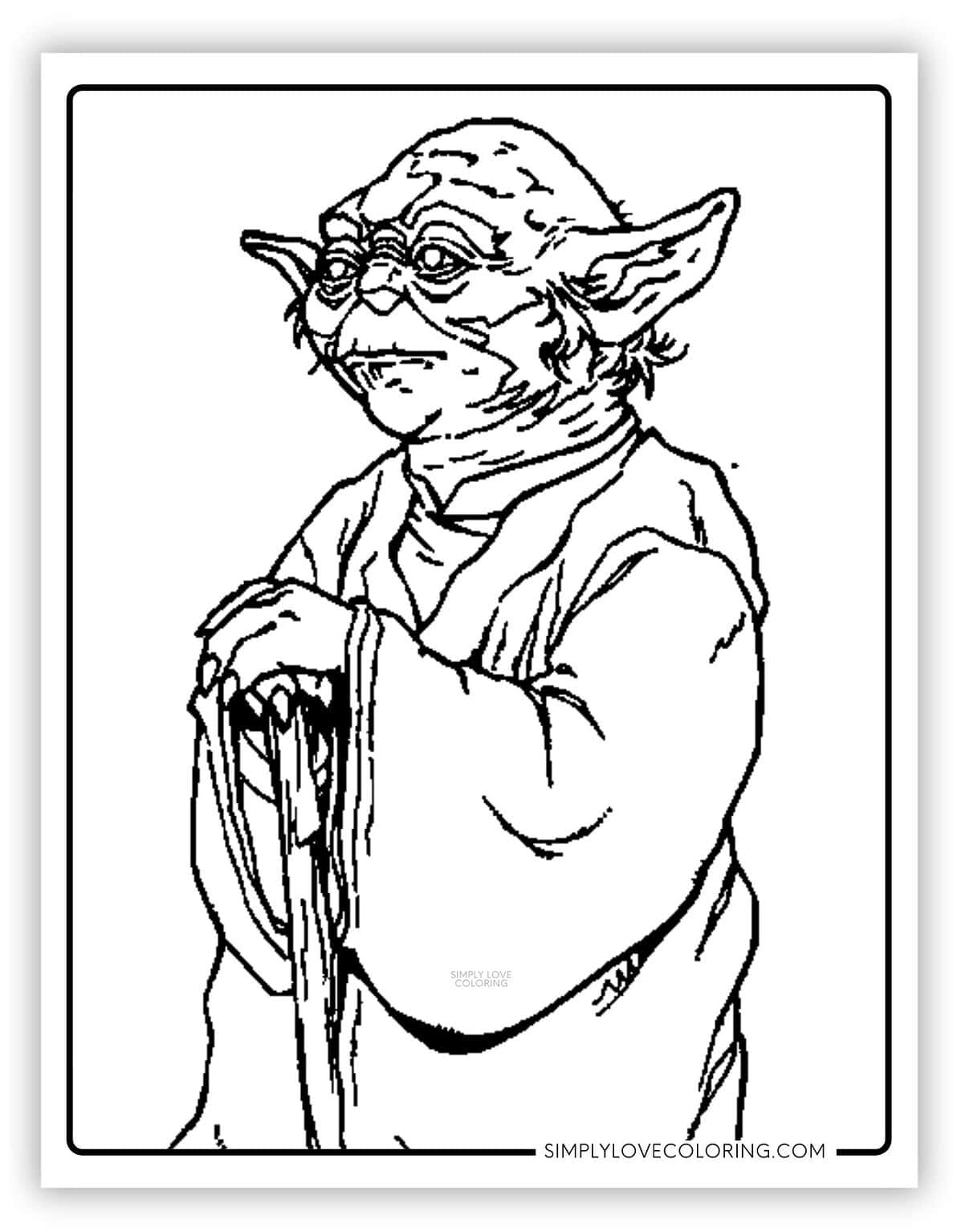 38 Stars Wars Coloring Pages (Free PDF Printables) - Simply Love Coloring
