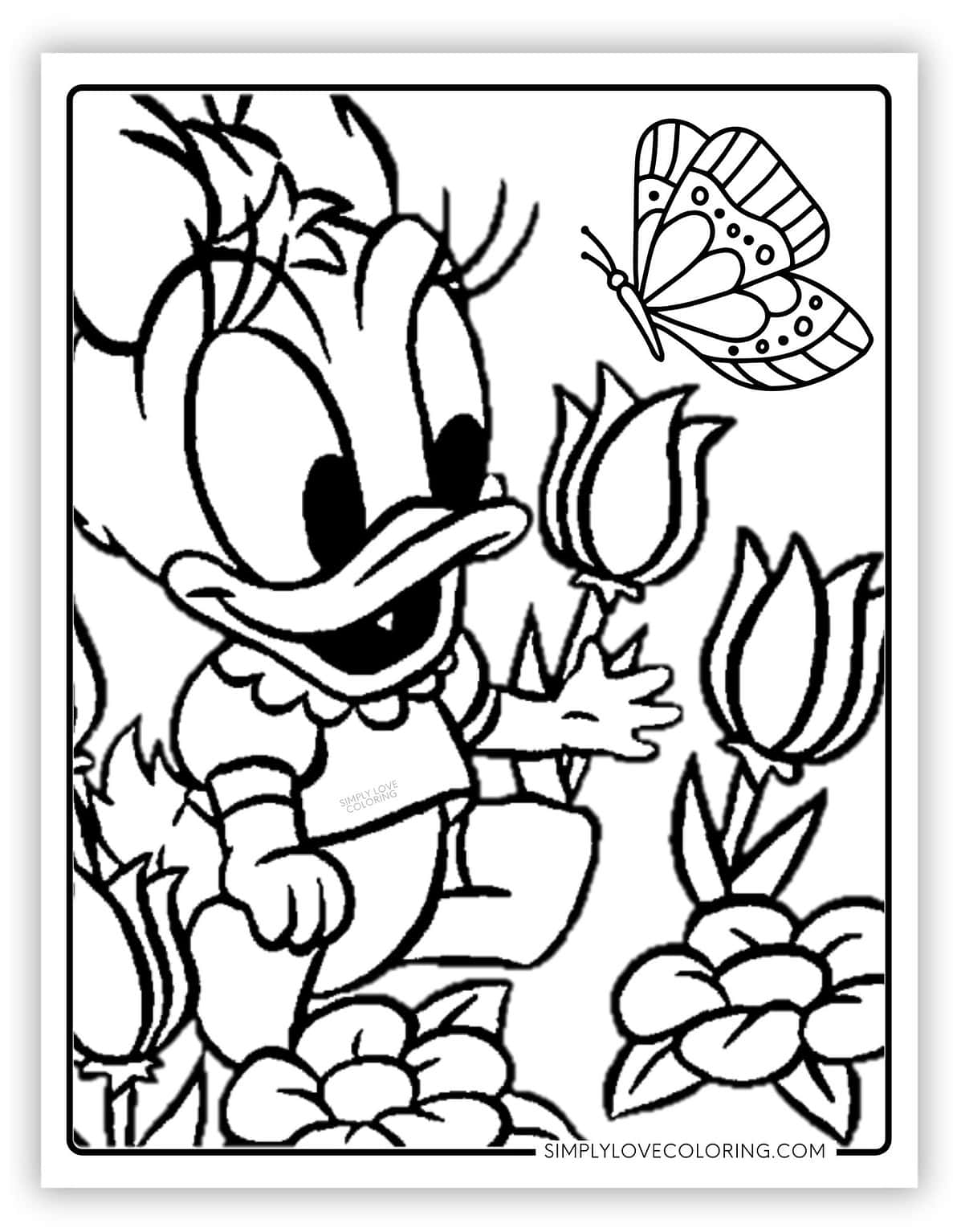 Cute Disney Coloring Pages (Free PDF Printables) - Simply Love Coloring