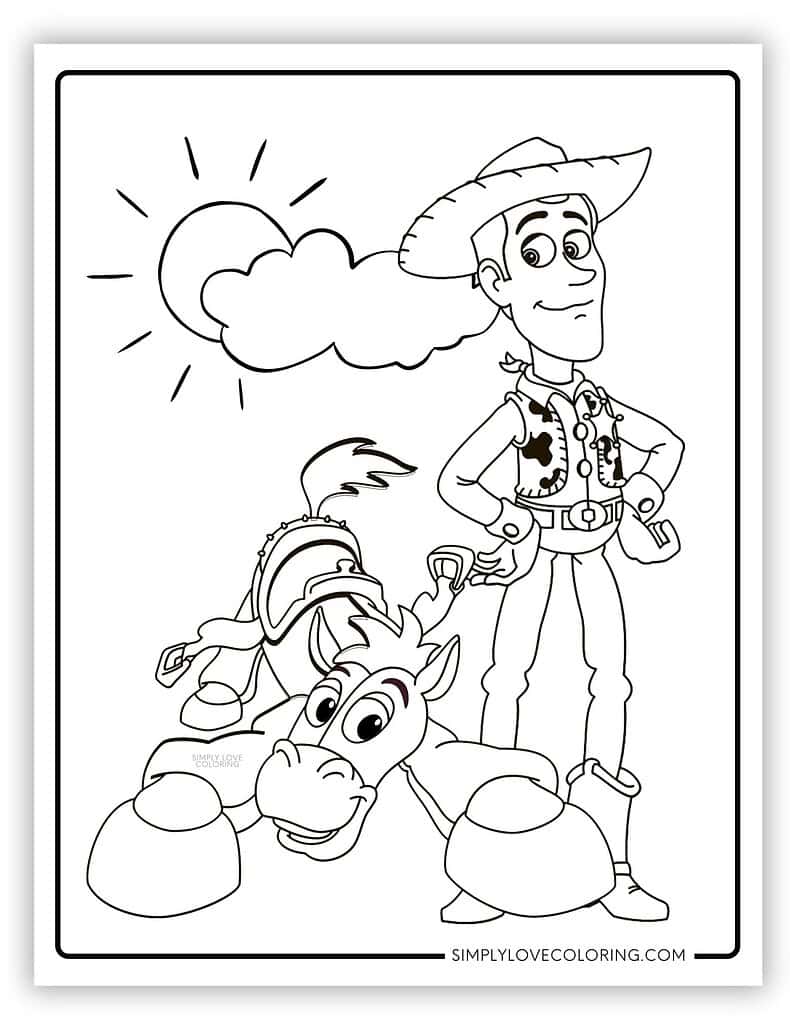Toy Story Printable Coloring Pages 2025 Toy Story Printable Coloring Pages 2025