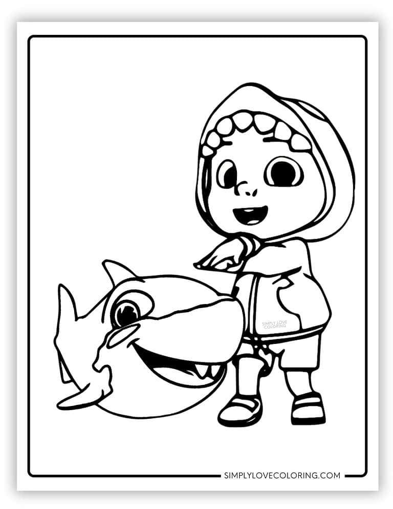 Cocomelon Coloring Pages (Free PDF Printables) - Simply Love Coloring