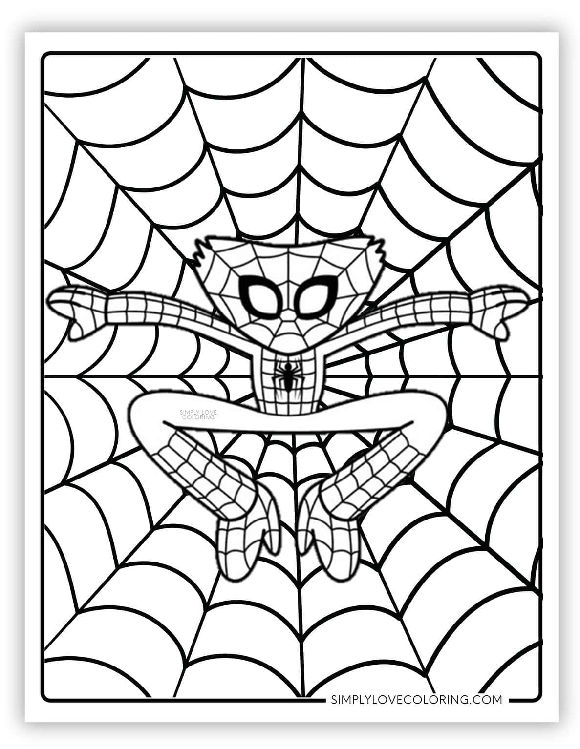 Huggy Wuggy Coloring Pages (Free PDF Printables) - Simply Love Coloring