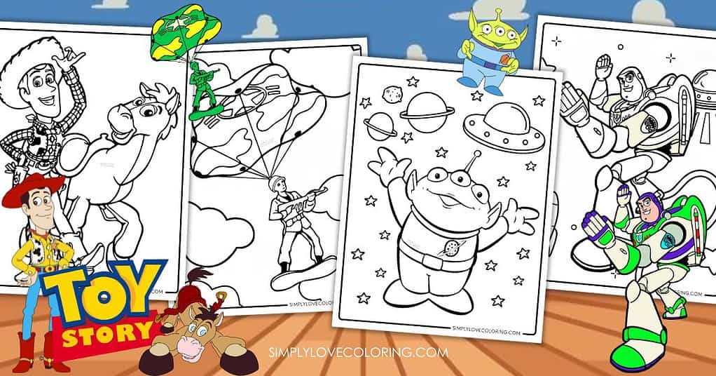 39 Toy Story Coloring Pages (Free PDF Printables) - Simply Love Coloring