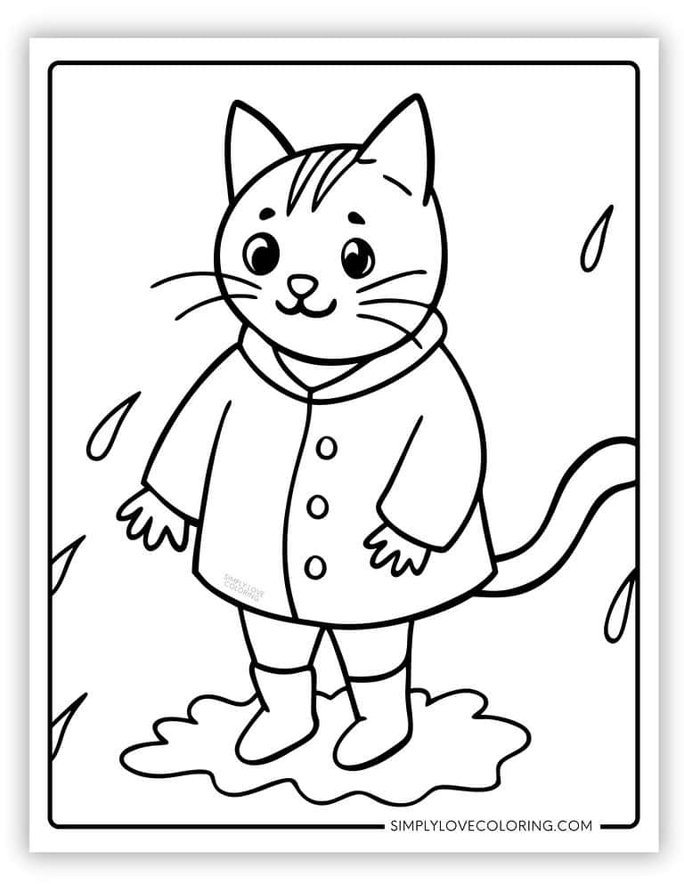 Cute Kitten Coloring Pages (Free PDF Printables) - Simply Love Coloring