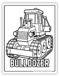 Truck Coloring Pages (Free PDF Printables) - Simply Love Coloring