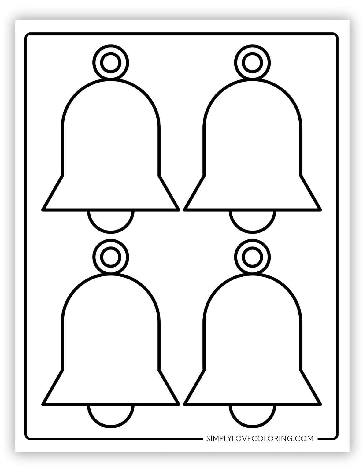 Christmas Ornament Templates (Free PDF Downloads) Simply Love Coloring
