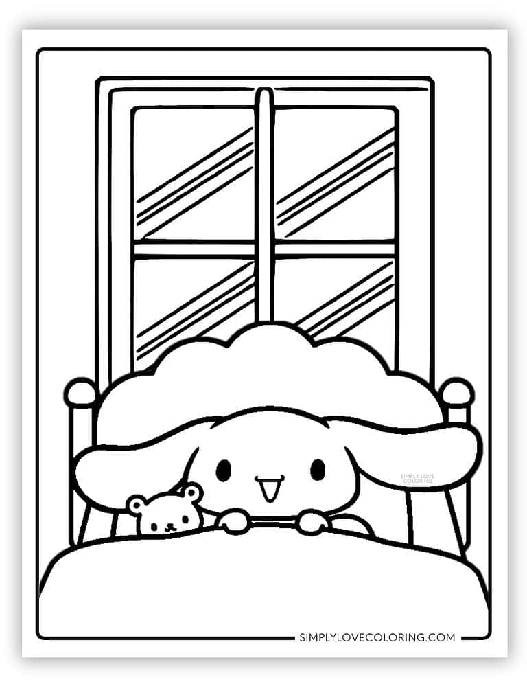 Cinnamoroll Coloring Pages (Free PDF Printables) - Simply Love Coloring