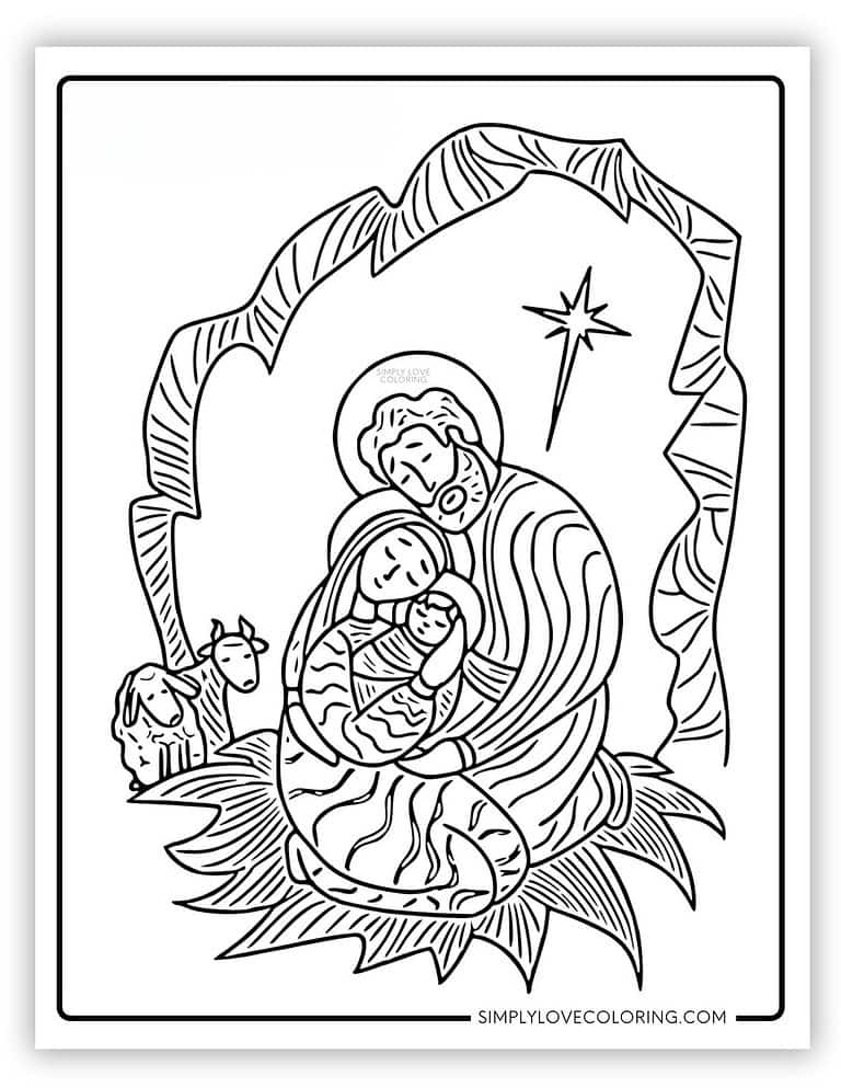 29 Jesus Coloring Pages (Free PDF Printables) - Simply Love Coloring