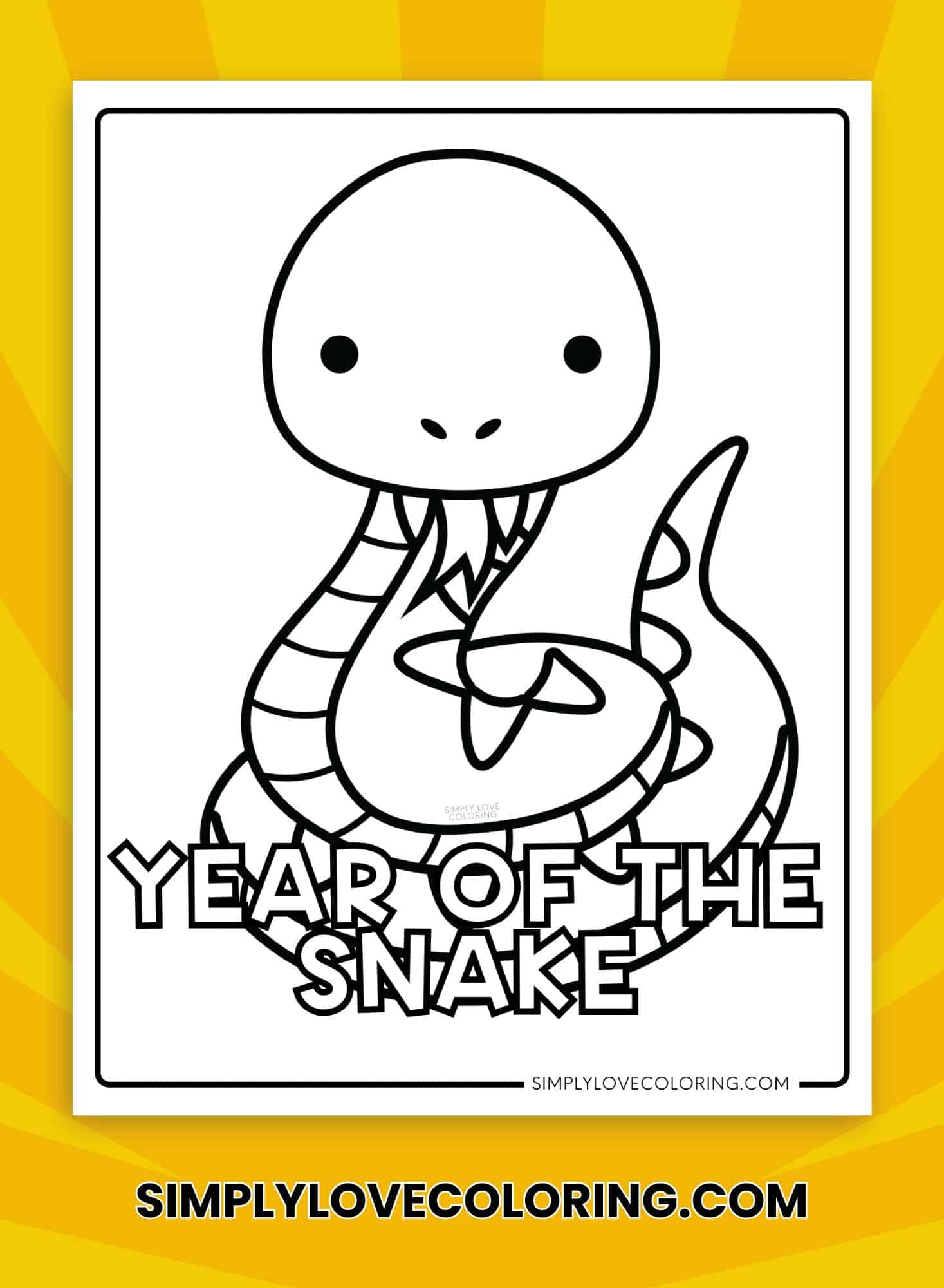 Chinese New Year Coloring Pages (Free PDF Printables) Simply Love