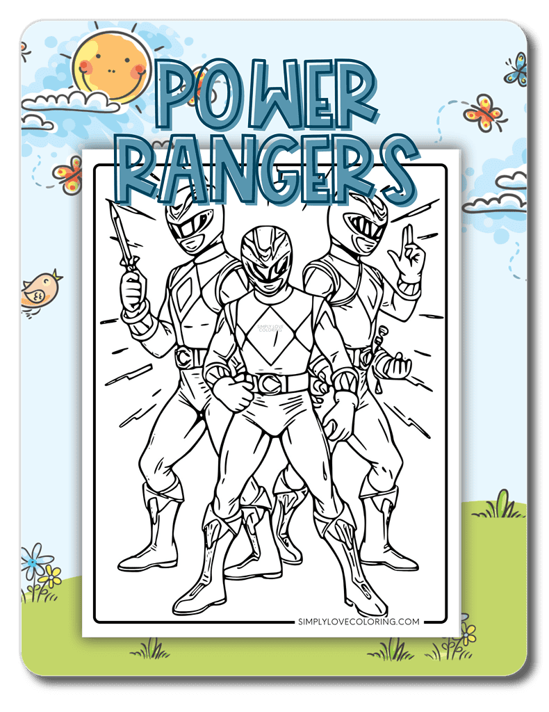 Power Rangers category page image