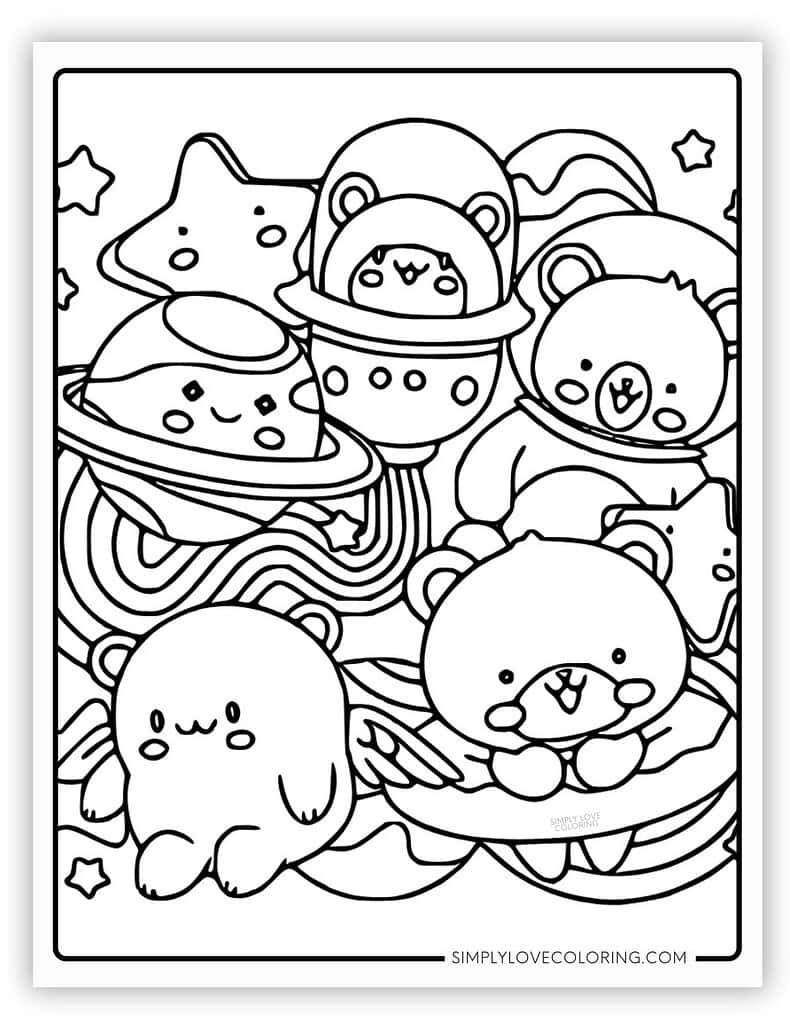 Free Printable Kawaii Coloring Pages 2025 Free Printable Kawaii Coloring Pages 2025