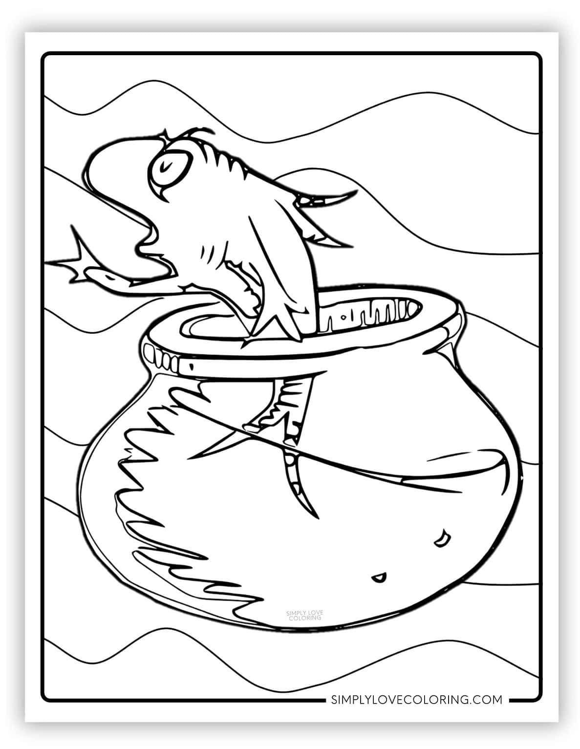 Cat in the Hat Coloring Pages (Free PDF Printables) - Simply Love Coloring