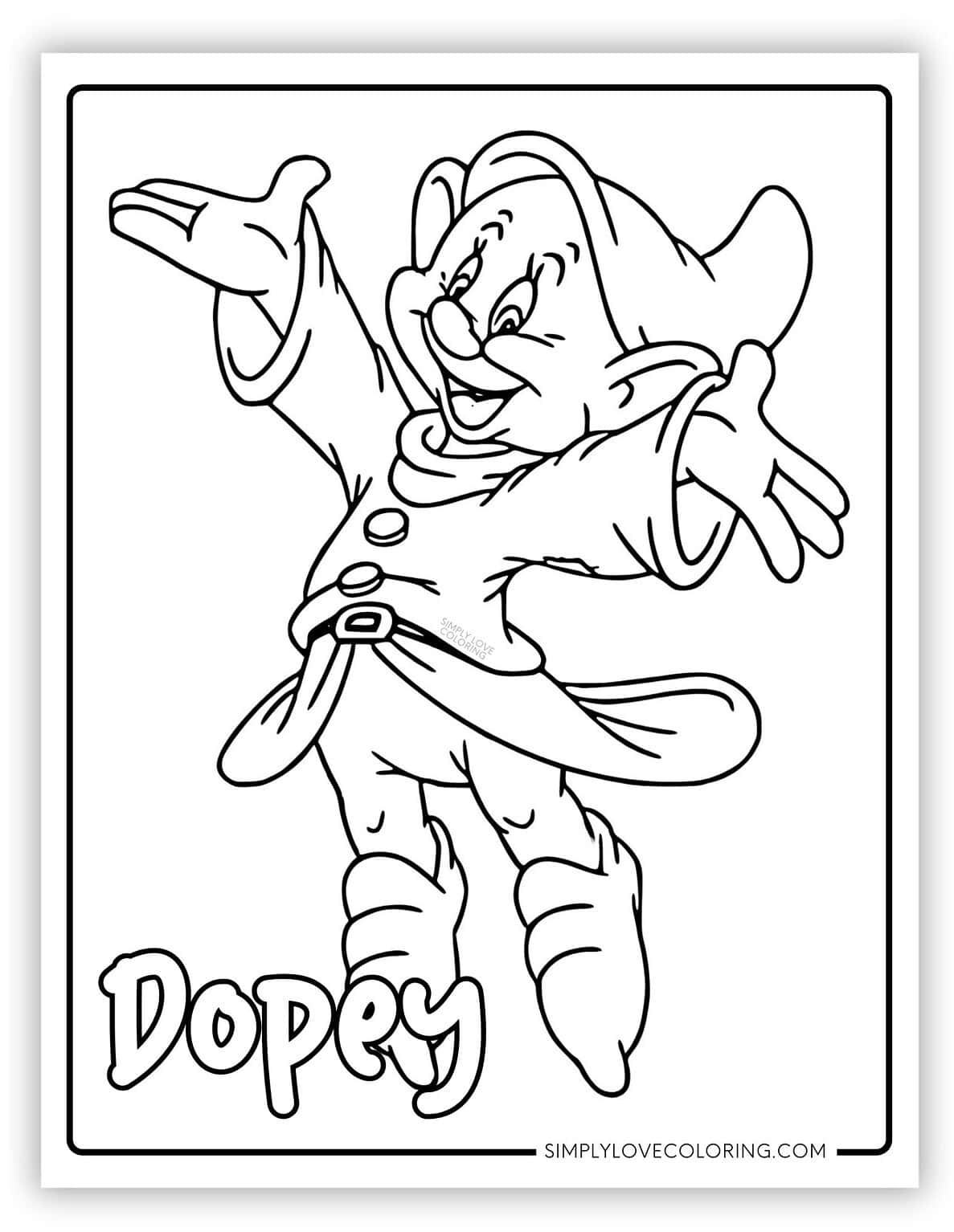 Snow White Coloring Pages (Free PDF Printables) - Simply Love Coloring