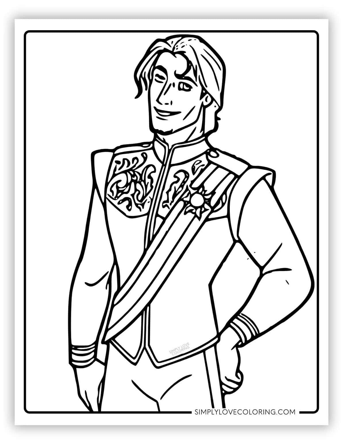 Tangled Coloring Pages (Free PDF Printables) - Simply Love Coloring