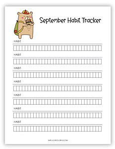 September Planner Printables (Free PDF Downloads) - Simply Love Coloring