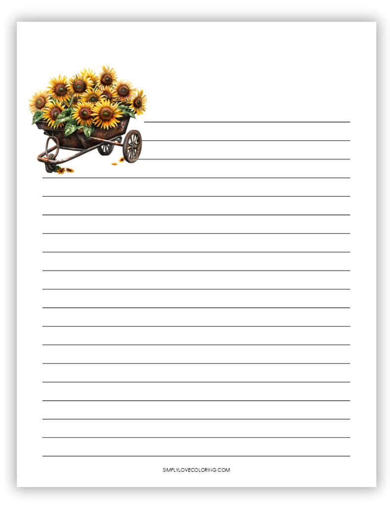 Lined June Planner Printables