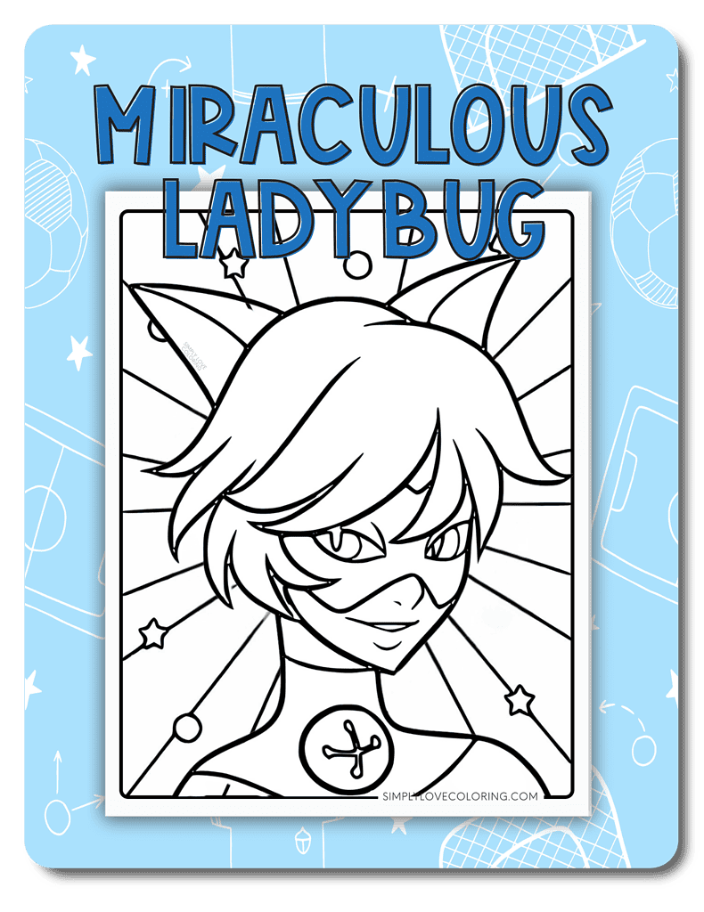 Miraculous Ladybug for boys coloring page categories image