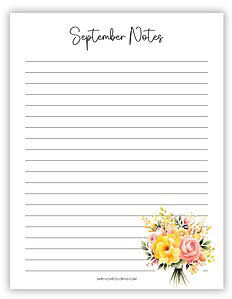 September Planner Printables (Free PDF Downloads) - Simply Love Coloring