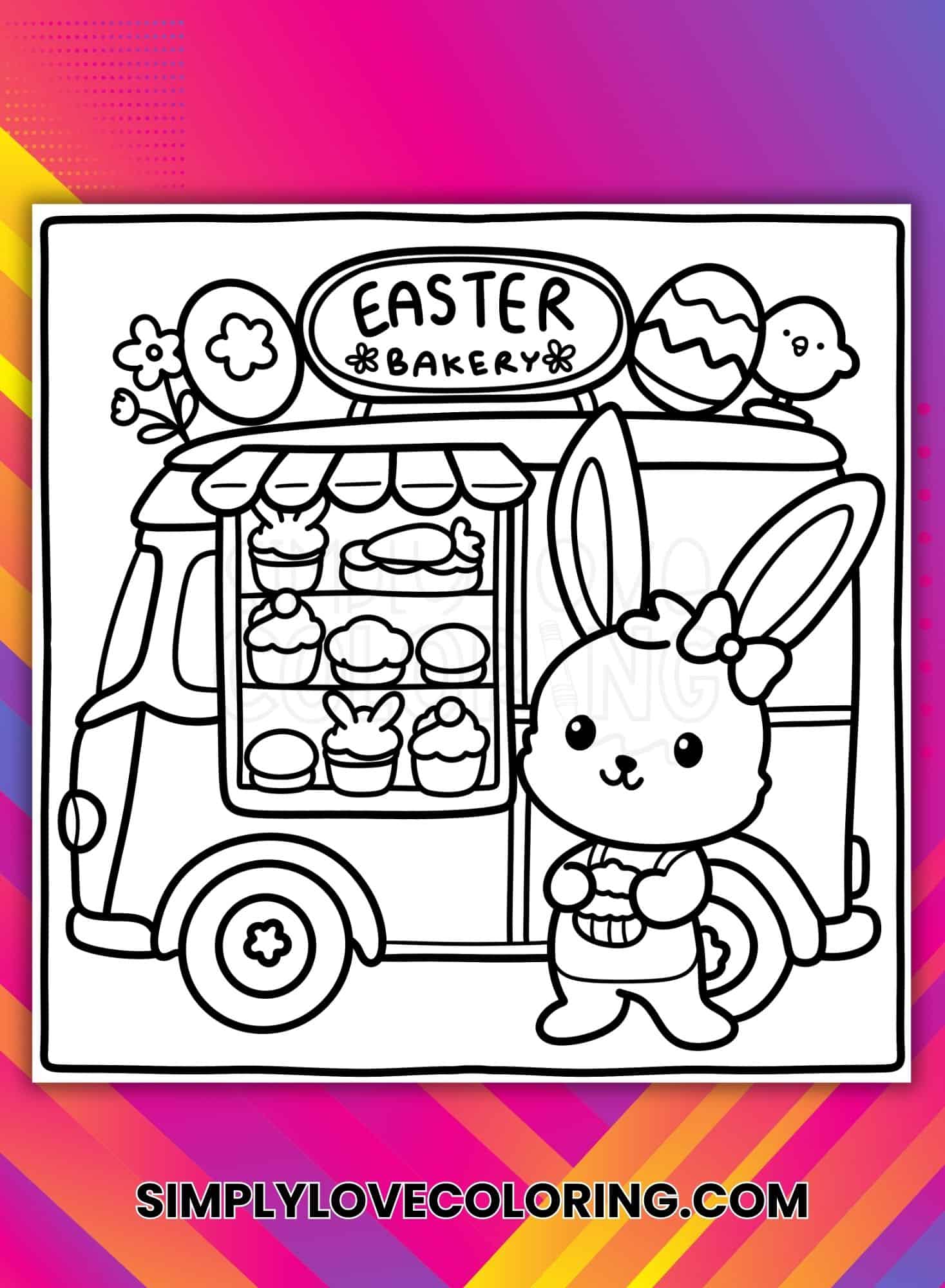 Cute Easter Coloring Pages for Adults (Free PDF Printables) - Simply ...