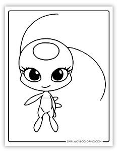 28 Miraculous Ladybug Coloring Pages (Free PDF Printables) - Simply ...