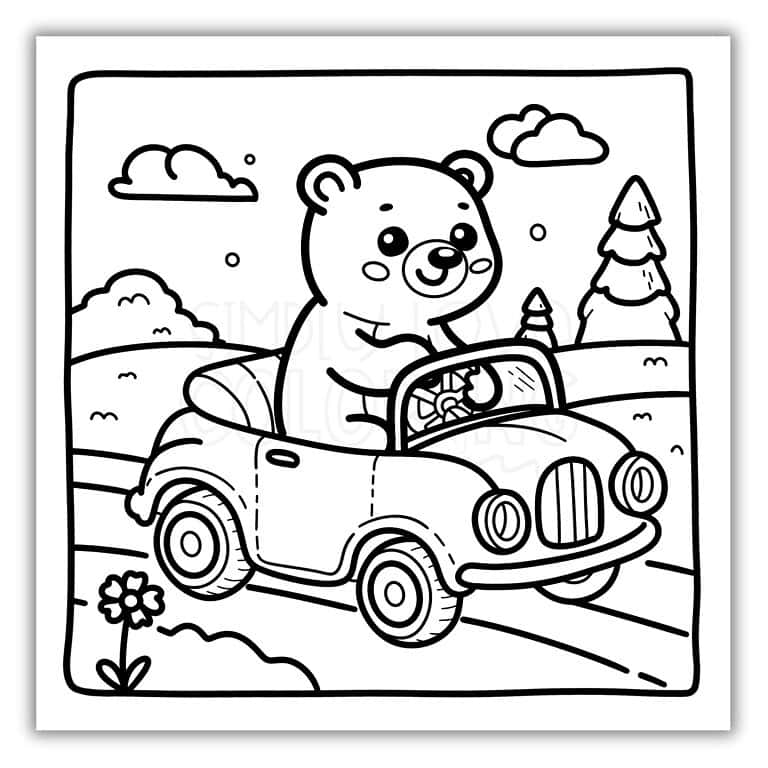 Cozy Animal Buddies Coloring Pages (Free PDF Printables) - Simply Love ...