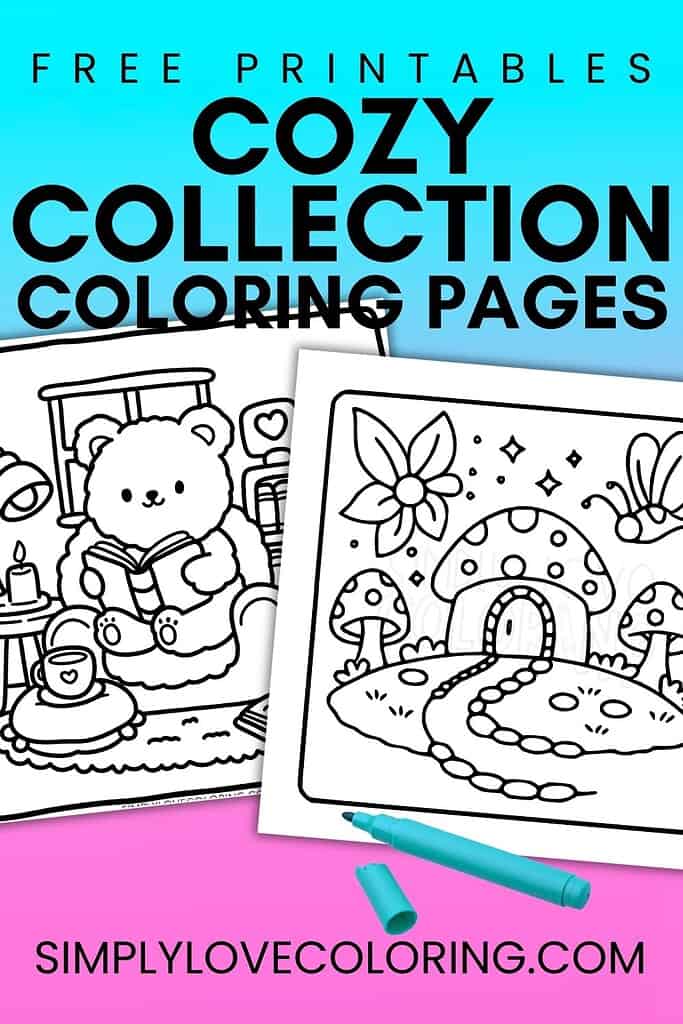 cozy collection coloring pages pinterest image