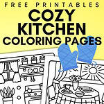 cozy kitchen coloring pages pinterest image