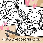 cute bear coloring pages pinterest image