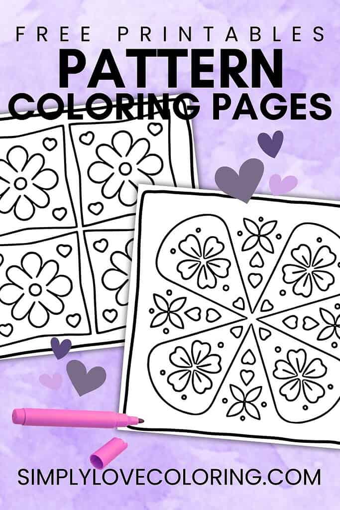 cozy pattern coloring pages pinterest image