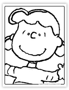 Peanuts Coloring Pages (Free PDF Printables) - Simply Love Coloring