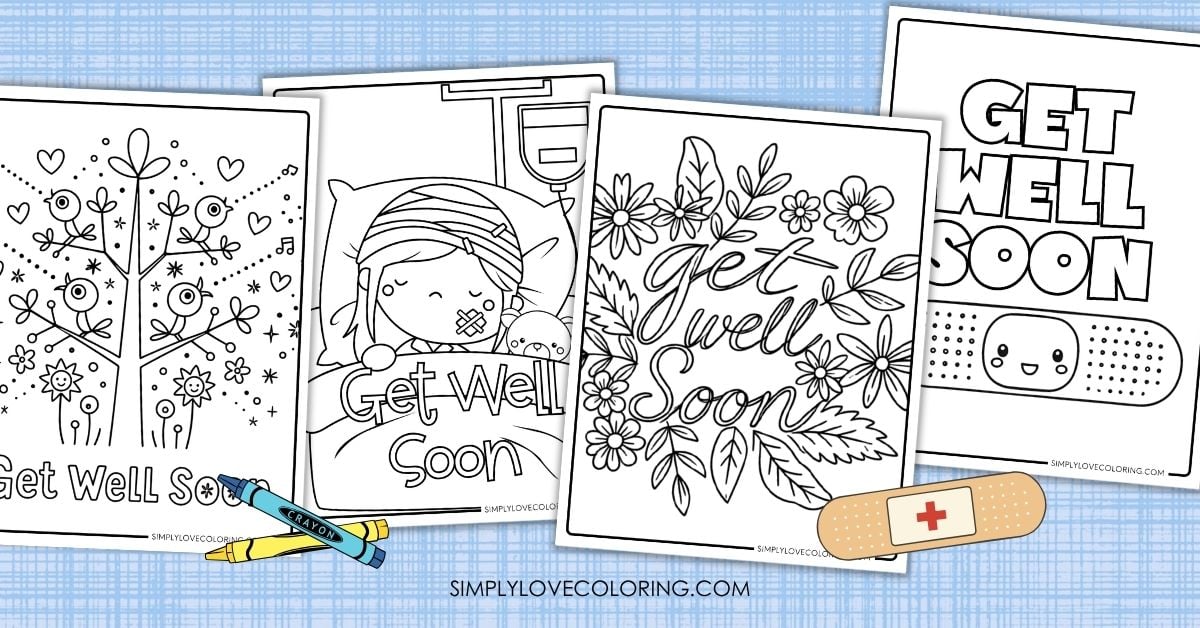Get Well Soon Coloring Pages