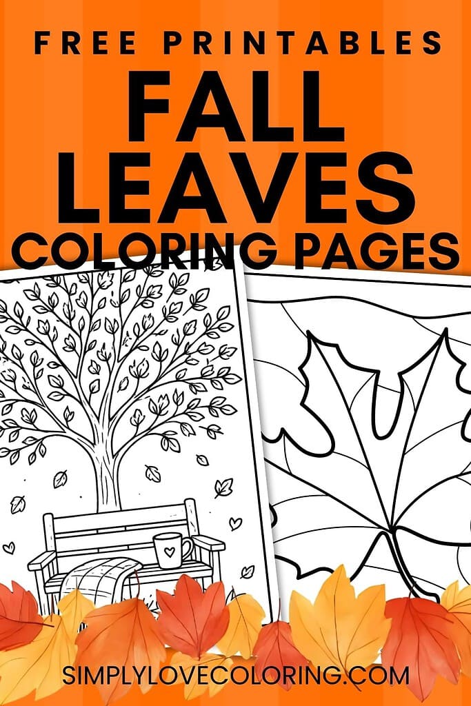 Fall Leaves Coloring Pages